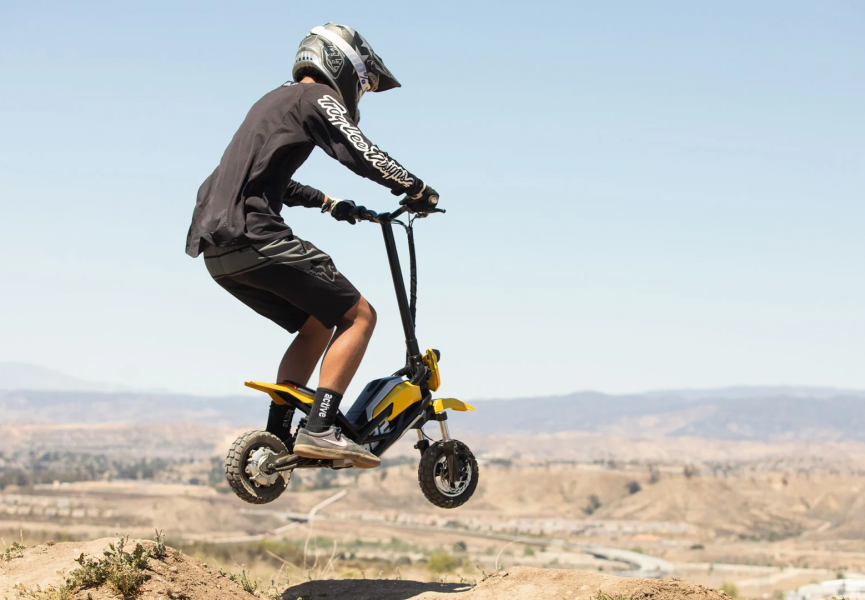 Splash Bike Transformer - электрический эндуро самокат-мопед