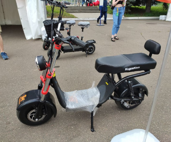 Новый мини электроскутер KugooKirin С2 1000w на смену модели Kugoo С1 PRO