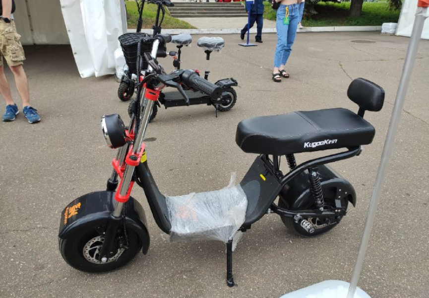 Новый мини электроскутер KugooKirin С2 1000w на смену модели Kugoo С1 PRO